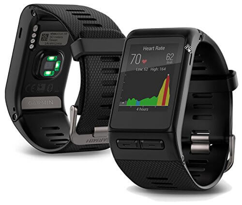 Garmin vivoactive HR Sport von vorne und hinten