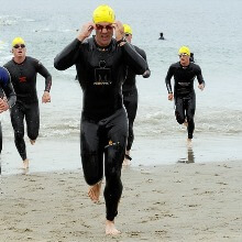 Triathlon mit Fitness-Uhr